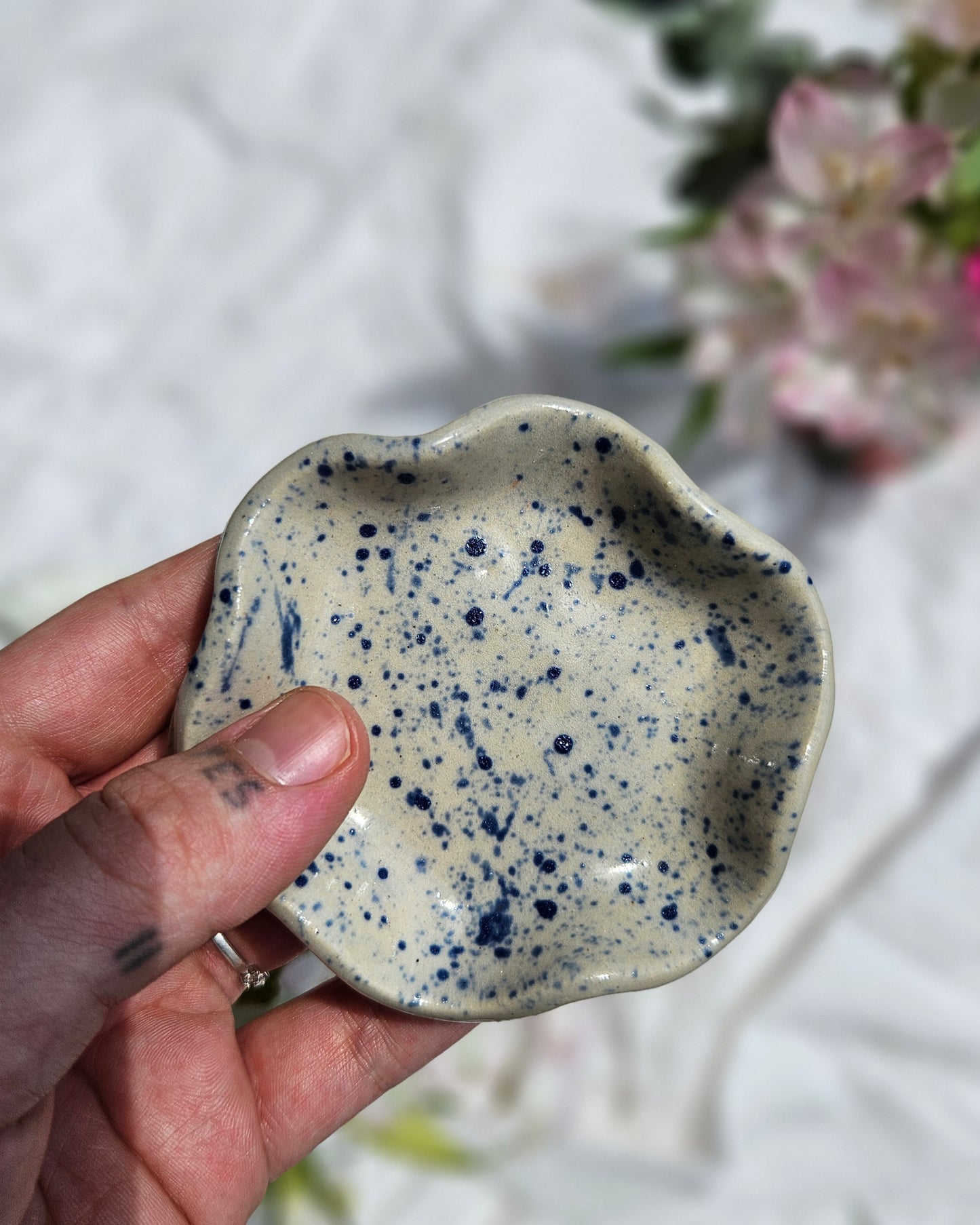 Schalen Set gesprenkelt